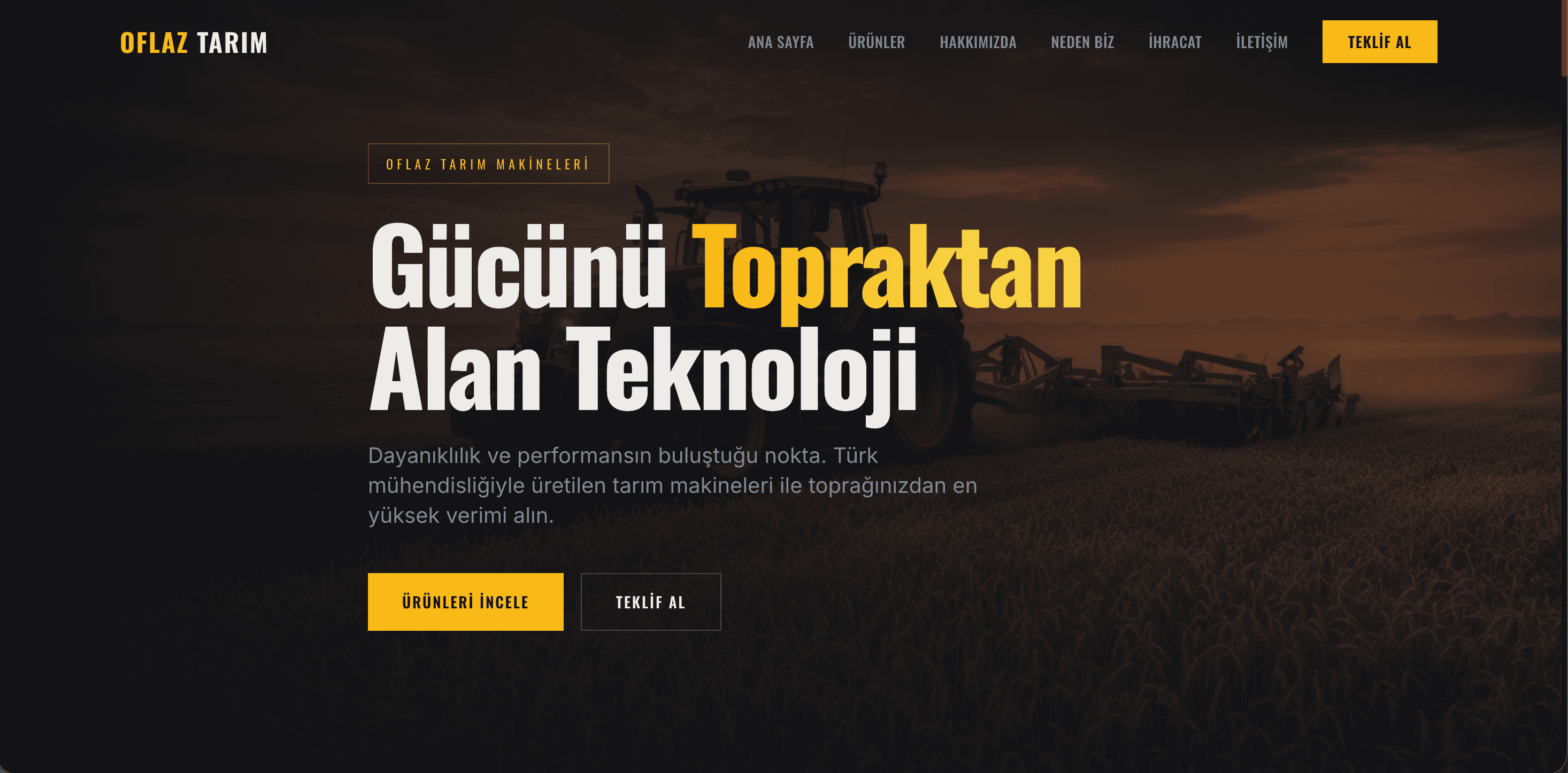 Oflaz Tarım Makineleri